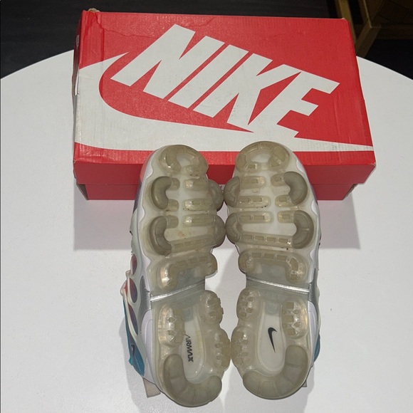 Nike Air VaporMax Plus “Lava Glow Blue Lagoon” Women’s Size 6.5 - Picture 7 of 9